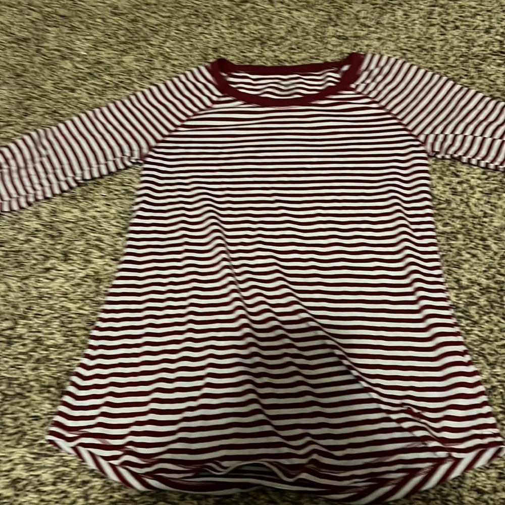 Justice striped shirt